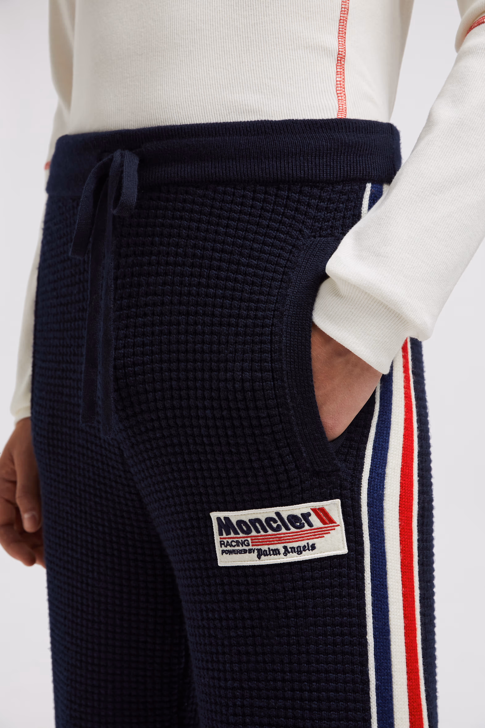 Moncler x Palm Angels Wool Sweatpants Gender Neutral Royal Blue Moncler 4